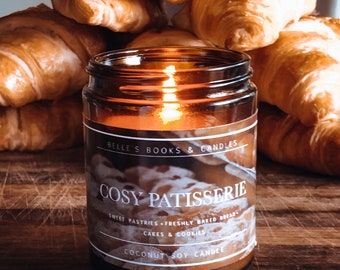 Cosy Patisserie Coconut Soy Candle | Bakery Candle | Food Scent | Vegan
