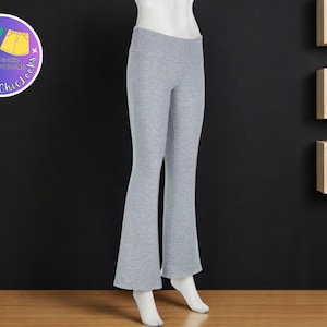 Casual Flare Pants Women | Slim Low-Waisted Bootcut Trousers | Y2K Streetwear Style | Autumn Spring Fashion | Comfortable Everyday Wear