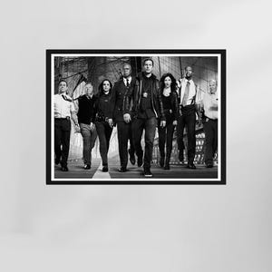 Brooklyn Nine-Nine Poster, Brooklyn 99 Poster, Movie Scenes Wall Art, Black and White, Printable Retro Wall Art, Wall Decor