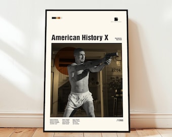AMERICAN HISTORY X アメリカンヒストリーx ポスター Amazon.com: PosterOffice American History X Movie Poster 24x36