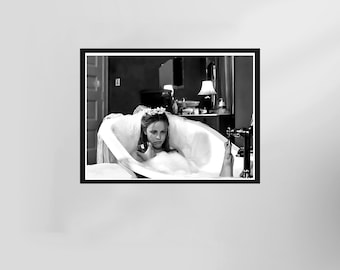 The Notebook Movie Poster, Funny Bathroom, Funny Bathroom Wall Art, Black and White, Toilet Print, Restroom Decor, Digital Download
