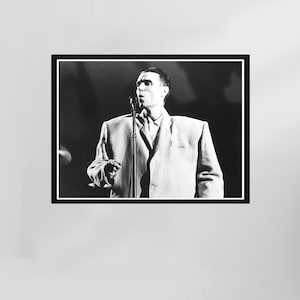 Talking Heads Stop Making Sense Poster,David Byrne Poster, Iconic Poster, Movie Scenes Wall Art, Black and White, Printable Retro Wall Art