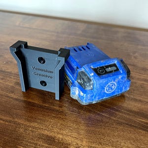 Kobalt Battery Mount, Wall Mount for Kobalt Battery, Battery Storage for Power Tools, Workshop Tool Storage, Kobalt Battery Holder*