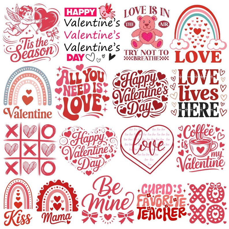 1000+ Valentine SVG Bundle Commercial Use | Love Quotes SVG for Cricut ...