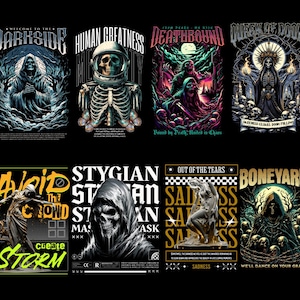 2000+ Streetwear T-Shirt PNG Designs Ultimate Bundle for POD & Clothing Brands, Urban Fashion Graphic Digital Download, Printable Designs, image 2