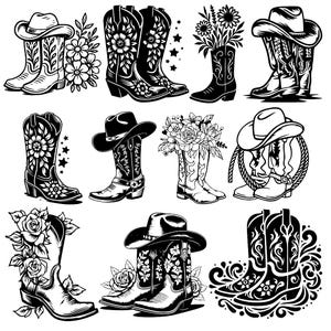 cowboy boots svg, cowgirl boots svg, western boots svg bundle, cowboy hat svg, howdy svg file, floral cowgirl boots svg, western cut files for cricut, silhouette western svg, rodeo svg designs, country western svg bundle, western shirt design svg, rustic western decor svg, farmhouse western svg, cowgirl aesthetic svg, boots and hat svg, western graphic svg, country girl svg, western clipart svg, commercial use western svg, cricut western bundle, sublimation western design