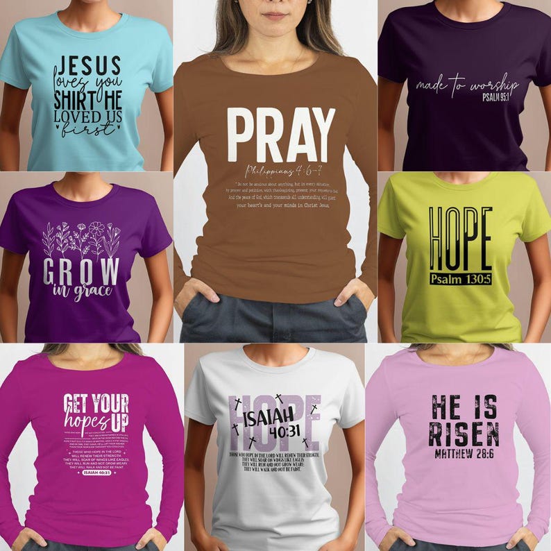 700+ Christian PNG SVG Bundle | Jesus T-shirt Designs, Bible Verse ...