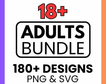 Funny Adult SVG Bundle 180+ | Swear Word SVG, Sarcastic Quotes SVG, Funny Quote svg, Cricut Silhouette Files, Commercial Use Download