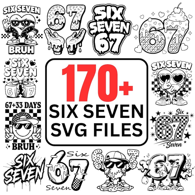 67 meme svg, six seven meme svg, meme svg bundle, funny meme svg files, viral meme svg, trending meme design, svg for cricut, silhouette cut file, cricut shirt svg, meme shirt design, commercial use svg, svg for tshirt printing, digital download svg, meme cricut file, printable meme design, funny quote svg, humor svg bundle, instant download svg, meme vector file, svg for small business, craft svg files, pod shirt svg, meme graphic svg