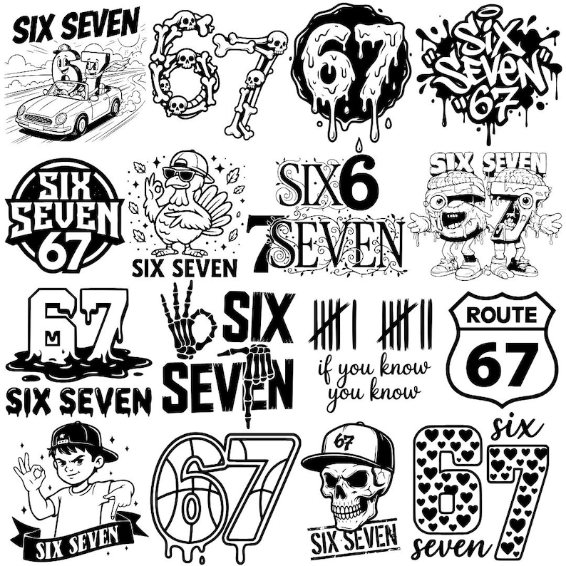 67 meme svg, six seven meme svg, meme svg bundle, funny meme svg files, viral meme svg, trending meme design, svg for cricut, silhouette cut file, cricut shirt svg, meme shirt design, commercial use svg, svg for tshirt printing, digital download svg, meme cricut file, printable meme design, funny quote svg, humor svg bundle, instant download svg, meme vector file, svg for small business, craft svg files, pod shirt svg, meme graphic svg