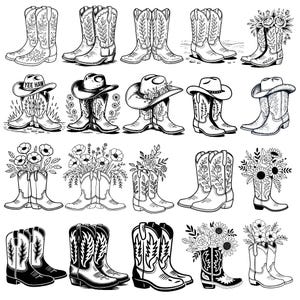 cowboy boots svg, cowgirl boots svg, western boots svg bundle, cowboy hat svg, howdy svg file, floral cowgirl boots svg, western cut files for cricut, silhouette western svg, rodeo svg designs, country western svg bundle, western shirt design svg, rustic western decor svg, farmhouse western svg, cowgirl aesthetic svg, boots and hat svg, western graphic svg, country girl svg, western clipart svg, commercial use western svg, cricut western bundle, sublimation western design