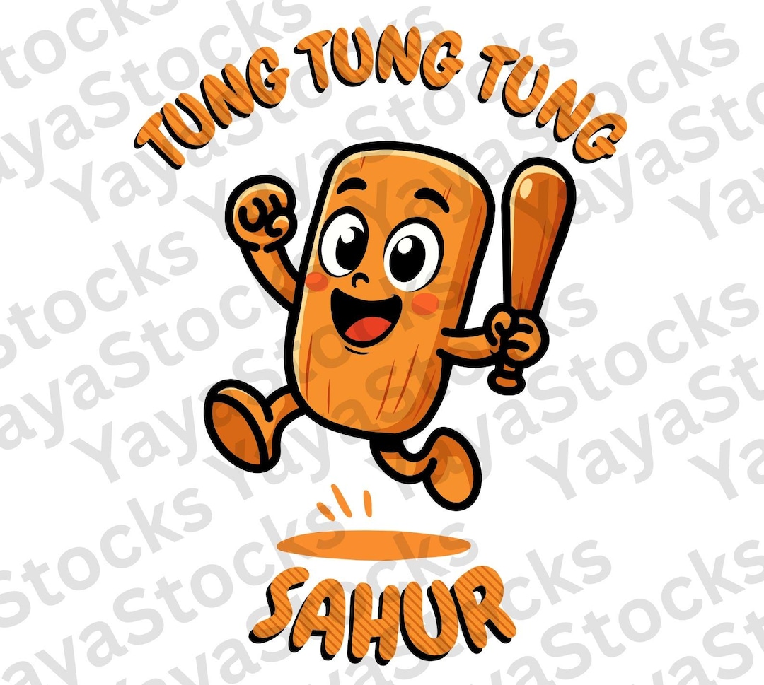 Tung Tung Tung Sahur PNG Funny Italian Meme Shirt PNG Trendy Internet tung-tung-tung-sahur-png-funny-italian-meme-shirt-png-trendy-internet