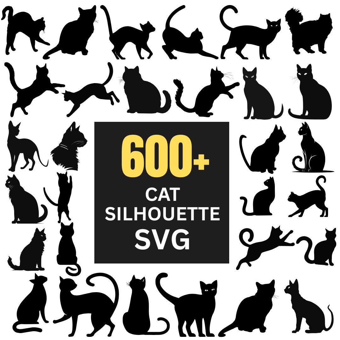600-cat-silhouette-svg-bundle-cat-svg-cut-files-for-cricut
