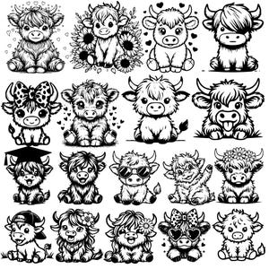 funny baby highland cow svg, cute baby cow svg bundle, highland cow cut file for cricut, adorable cow svg for silhouette, farm animal svg bundle, baby cow clipart commercial use, western cow shirt design svg, fluffy cow svg files, sublimation cow png design, country farmhouse cow svg, baby farm animal cut file, rustic cow svg bundle, kawaii cow svg, cow decal design file, printable cow svg download, instant download cow svg, diy cow shirt design, cute livestock svg bundle