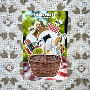 Picknickfeest | Stickerpakket picknickthema