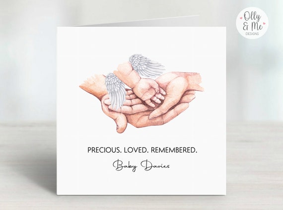 Baby/child Bereavement/sympathy Card Pregnancy Loss/miscarriage Memorial  Quote Friend/family Thinking of You Gift Sorry for Your Loss - Etsy Sweden