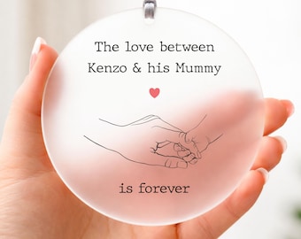 Personalised Mummy/Mum Plaque/Sign | Gift from New Baby/Child Keepsake | Birthday/Valentine/Mother's Day Present | Mummy to Be/Best Mum
