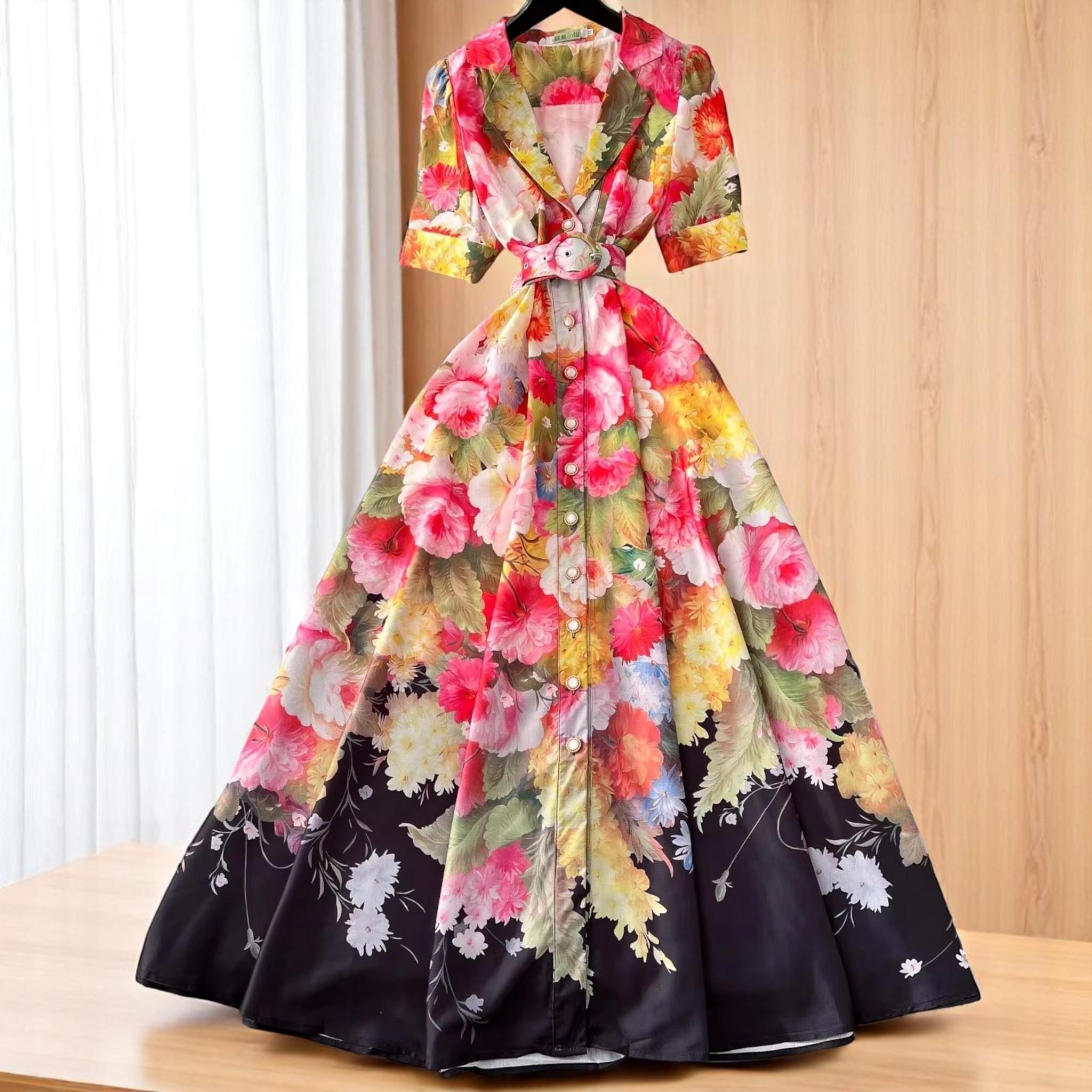 Aveline | Women's Floral Summer Maxi Dress main image 1