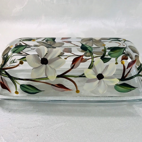 Glass Butter Dish Etsy