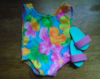 Bathing suit set for 18" American Girl Doll