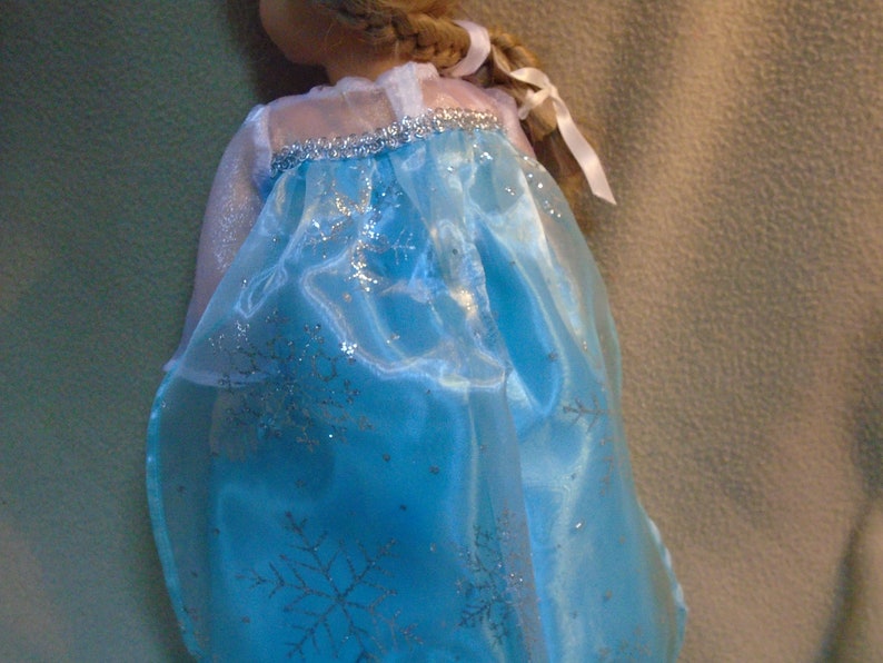 Disney Frozen Princess Elsa dress for American Girl Bitty Baby Doll image 3