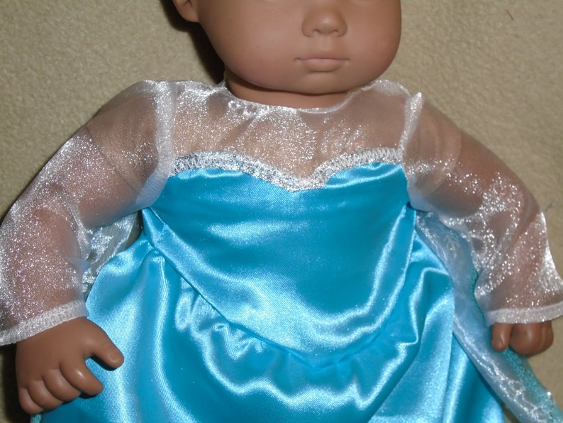Disney Frozen Princess Elsa Dress for American Girl Bitty Baby Etsy