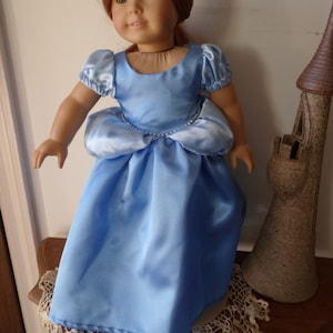 Cinderella Princess Dress for American Girl Doll