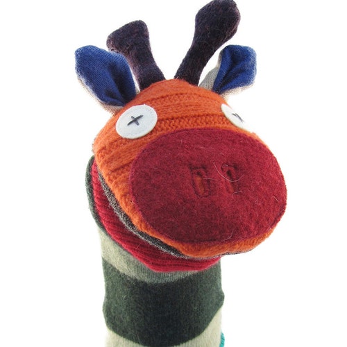 Giraffe Hand Puppet Safe for All Ages 