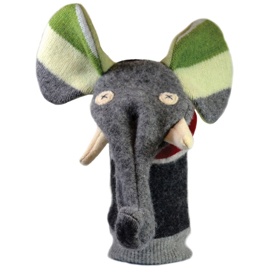 Cate & Levi Hand Puppet Making Kit Premium Reclaimed Wool Unicorn