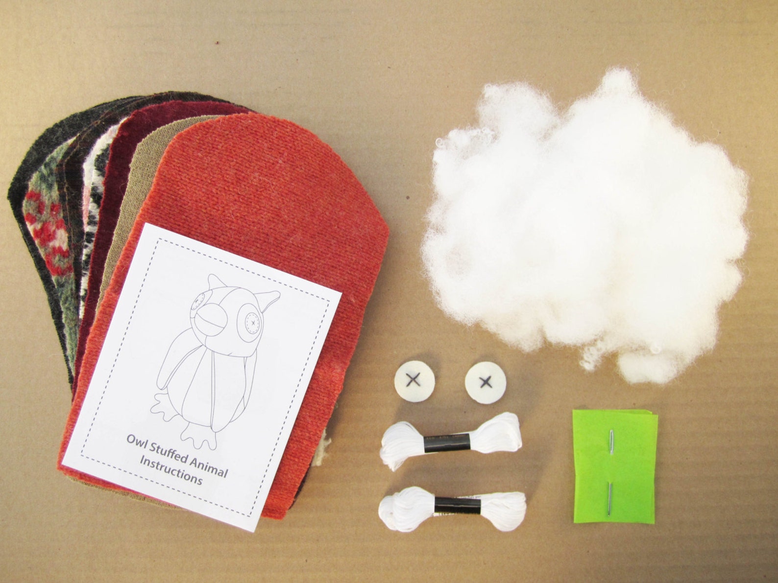 make your own soft toy kit