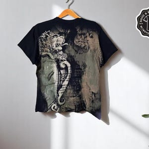 Y2K Oversized Graphic T-Shirt: Gothic Harajuku Streetwear