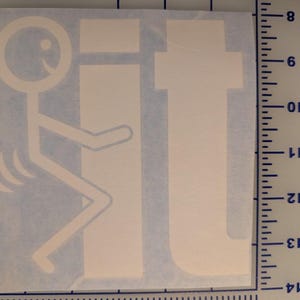 F-It vinyl decal 5.5&quot;