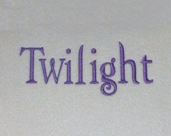Twilight Embroidery Machine Alphabets Fonts and Monogram Sets 10132