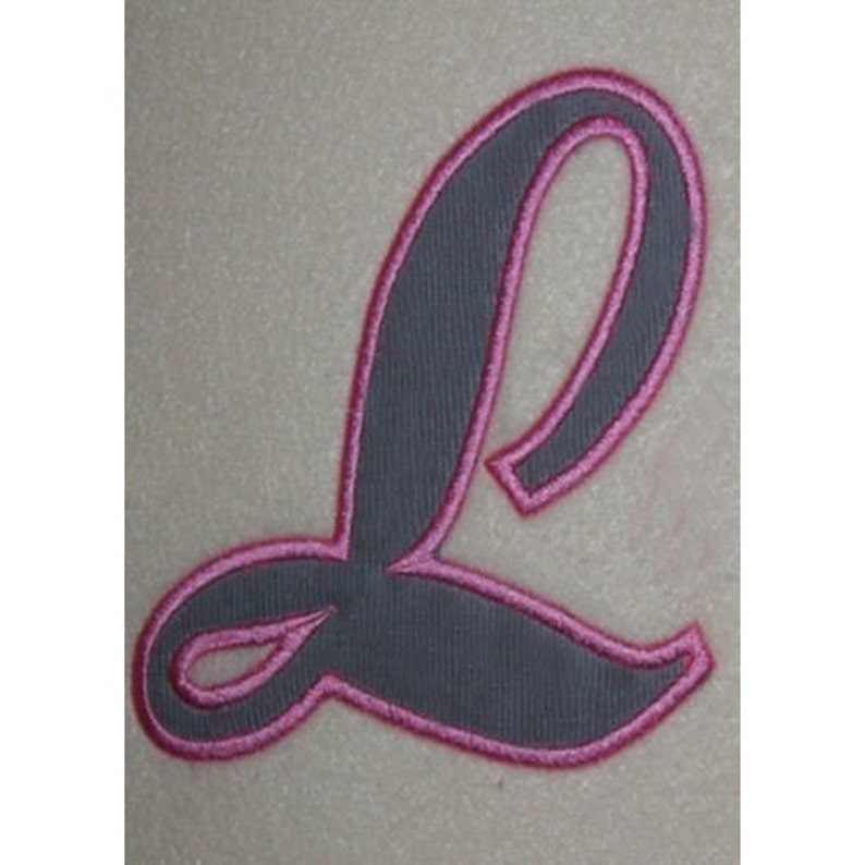 Cursive embroidery machine applique alphabets fonts monogram  etsy