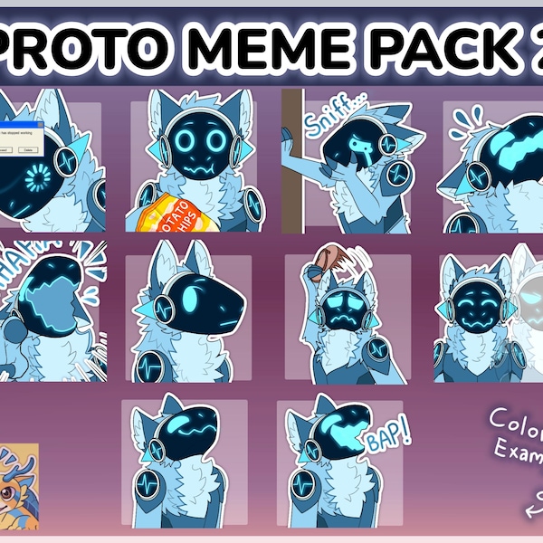 Protogen Art] - Etsy