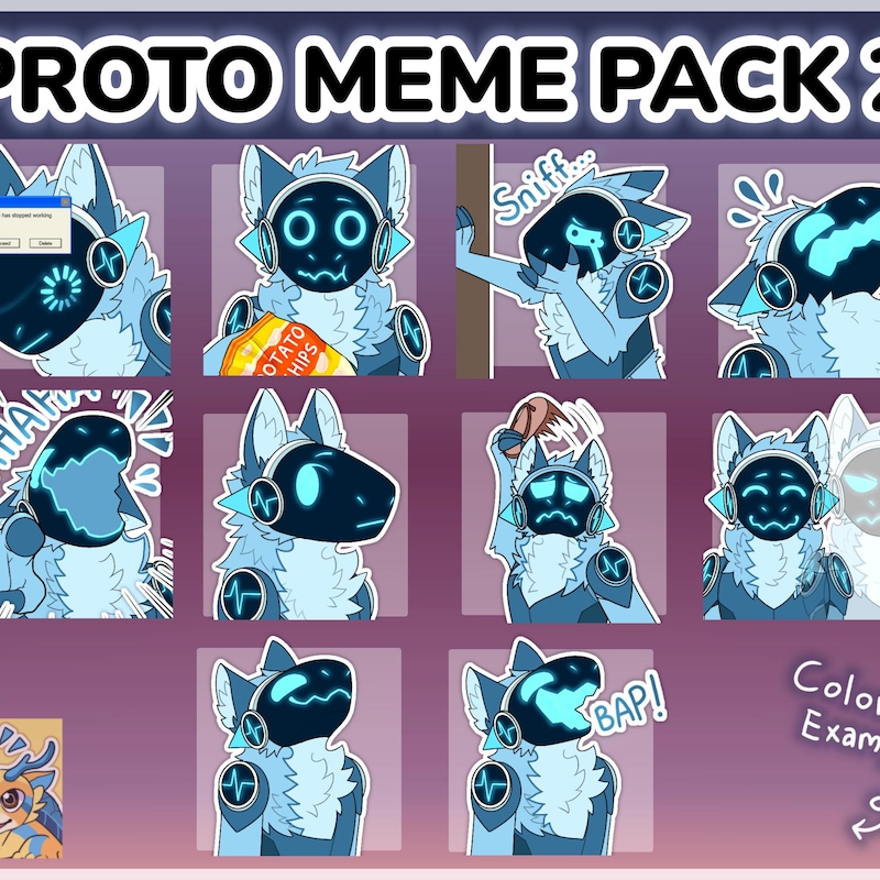 Protogen Art] - Etsy