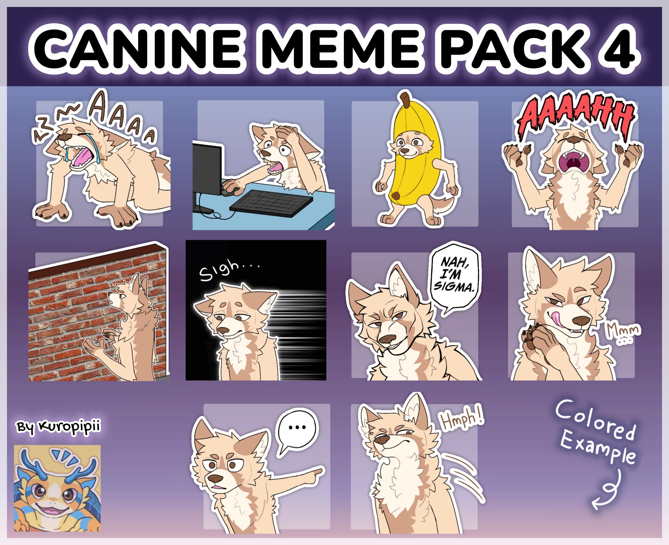 Meme wolf - Etsy México, image size:2307x1880