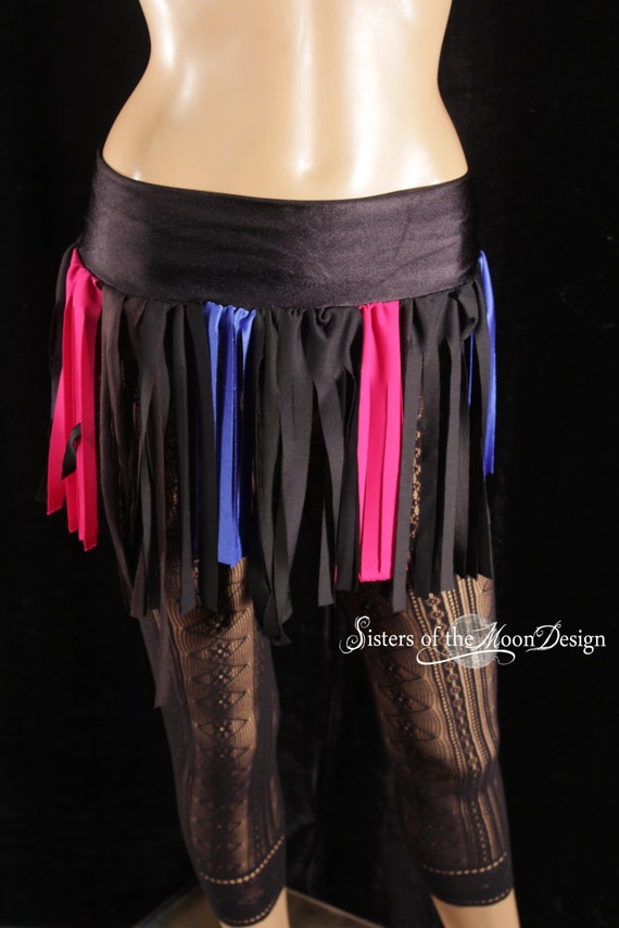 Fringe Belt Skirt Costume Fairy Gypsy Playa Boho Belly Dance  display picture 1