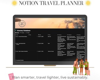 Ultimate Travel Planner Notion Template 2026 27 Digital Trip Journal Il Pyr5 
