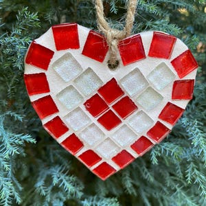 Weihnachtsanhänger-Mosaik-gefliest!