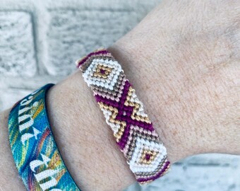 Earthbound Tribal Friendship Bracelet -Ready to Ship-