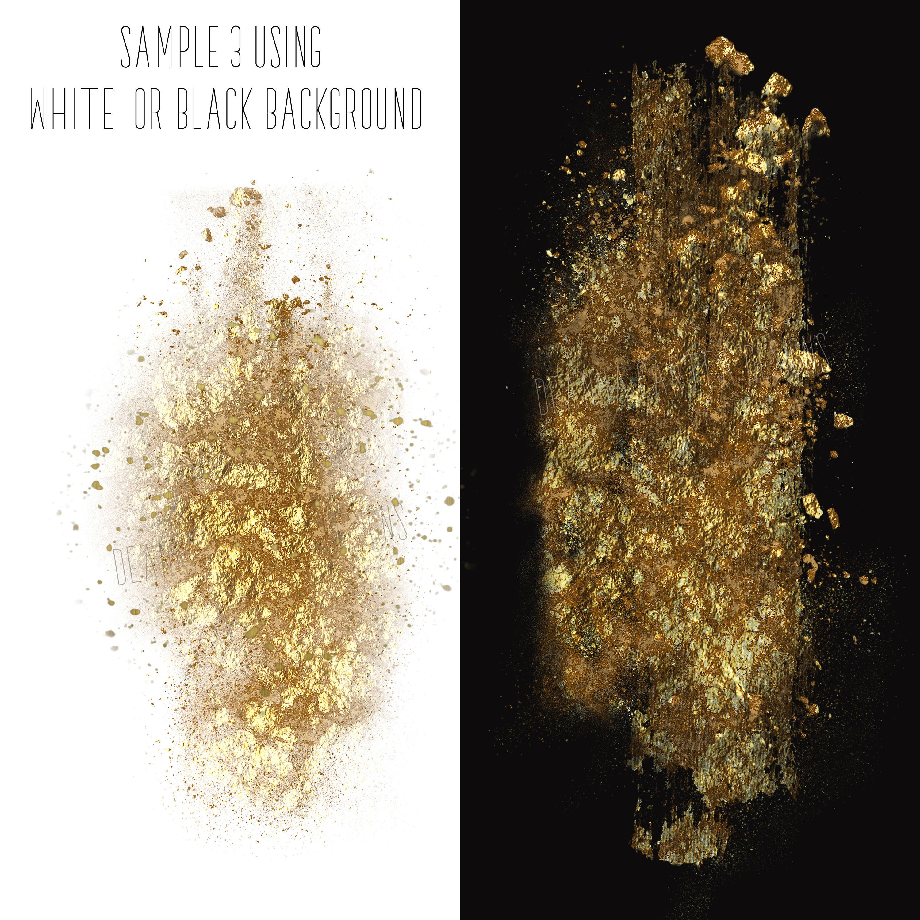 overlay with gold overlay with gold