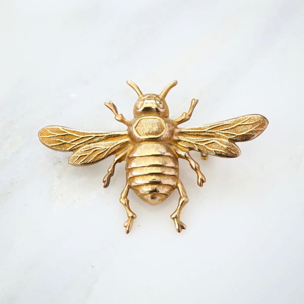 Broche abeille, cadeau pour amateur d'abeilles, cadeau de fête des mères