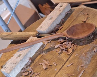 Handcarved Cherry Spoon