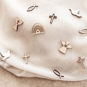 Scatter decorations for baptism and communion – table decorations, party gifts and festive decorations