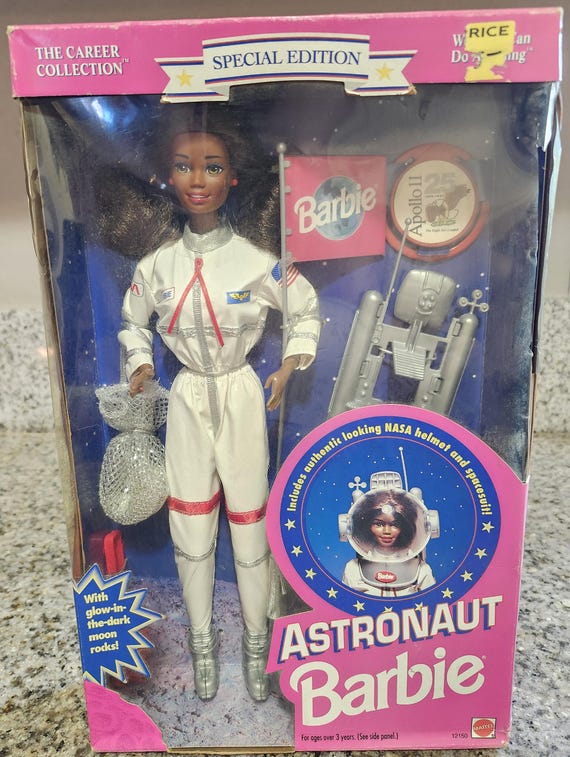 1994 AA Astronaut Barbie NRFB Etsy