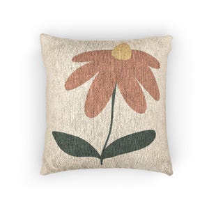 Almohada tejida personalizada, decoración acogedora para el hogar, cojín personalizado, regalo de inauguración de la casa, estilo rústico moderno.