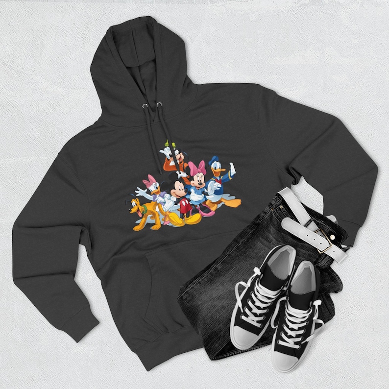 Classic Mickey & Friends Hoodie | Mickey Mouse, Minnie, Donald, Goofy, Pluto image 1