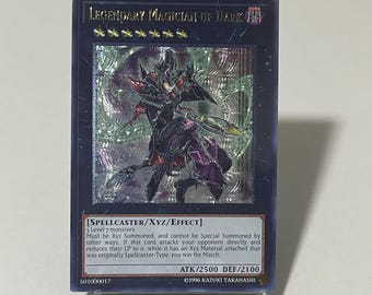 Legendary Magician of Dark Ultimate rare CUSTOM Proxy Card