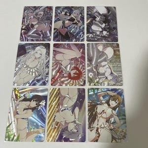 ACG Senran Kagura texturierte Sexy Waifu Dojin Art Anime Karte
